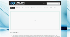 Desktop Screenshot of cambalkon4mevsim.com